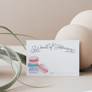 Sweet Love Bridal Shower Advice Cards