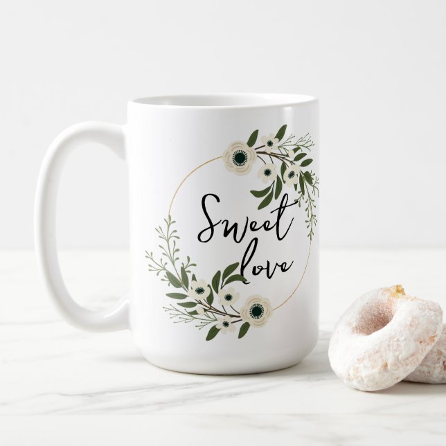 Sweet Love Coffee Mug (With Donut)