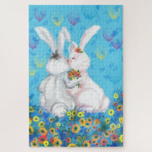 Sweet Love - Kiss - Hug Jigsaw Puzzle