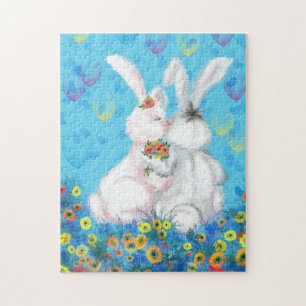 Sweet Love - Kiss - Hug - Jigsaw Puzzle