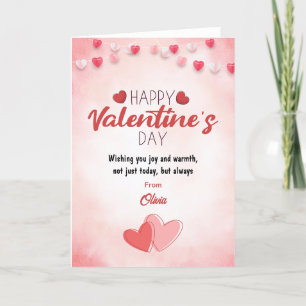 Sweet Love Moments Valentine's Day Greeting Card