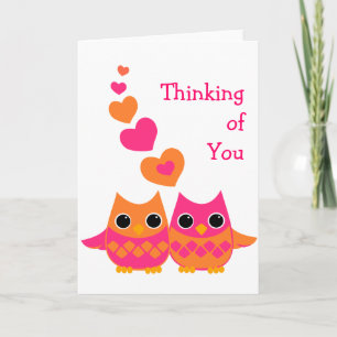 Sweet Love Owls Card