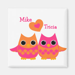 Sweet Love Owls Magnet