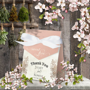 Sweet Love - Rose Gold Favour Box