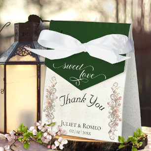 Sweet Love Thank You- Emerald Favour Box
