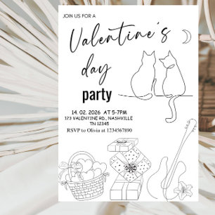 Sweet Love Valentine’s Day Event Party Invitation