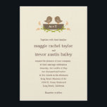 Sweet Love Wedding Invitation<br><div class="desc">Celebrate your romantic celebration with this Sweet Love wedding collection that is sure to win the hearts of your friends and family. Custom colours and matching product requests are welcome!com</div>