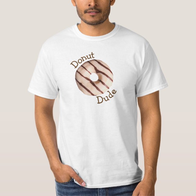 Sweet-Lovin' Guys Doughnut Dude Men's T-Shirt (Front)