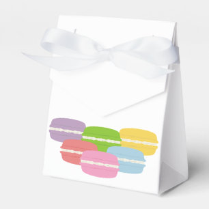 Sweet Macarons Cake Favour Box