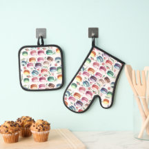 Sweet Macarons Manoplas Set