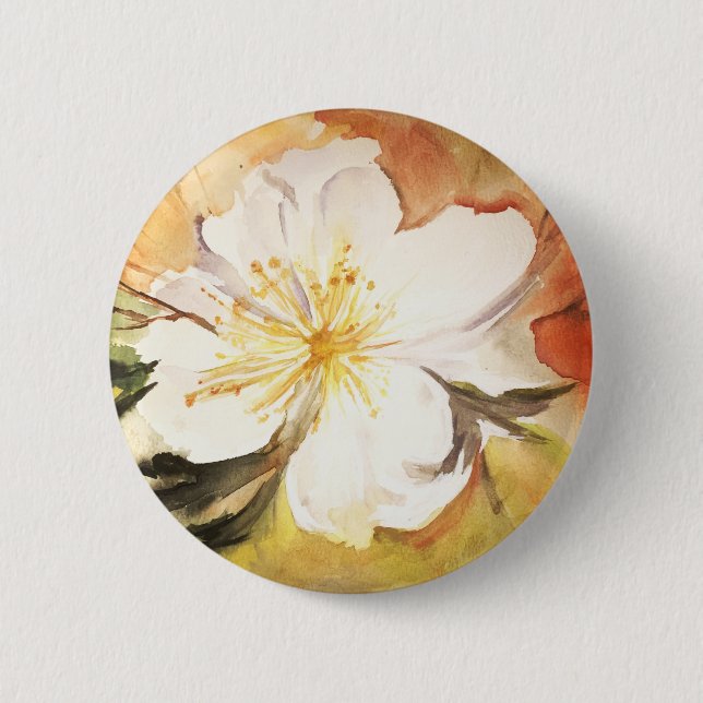 Sweet Magnolia Button (Front)