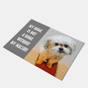 Sweet Malshi Dog Doormat