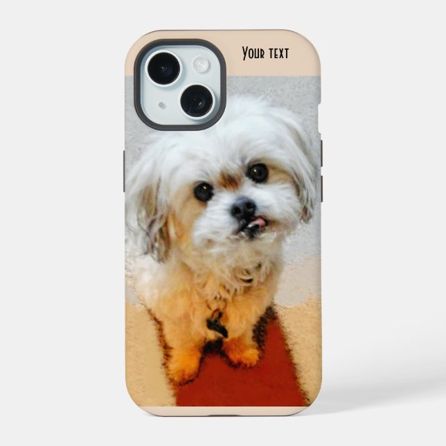Sweet Malshi iPhone 15 Case (Back)