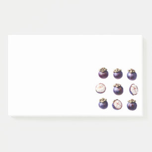 Sweet Mangosteen Tropical Fruit Post-it Notes