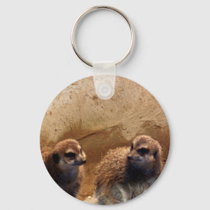 Sweet Meerkat Key Ring