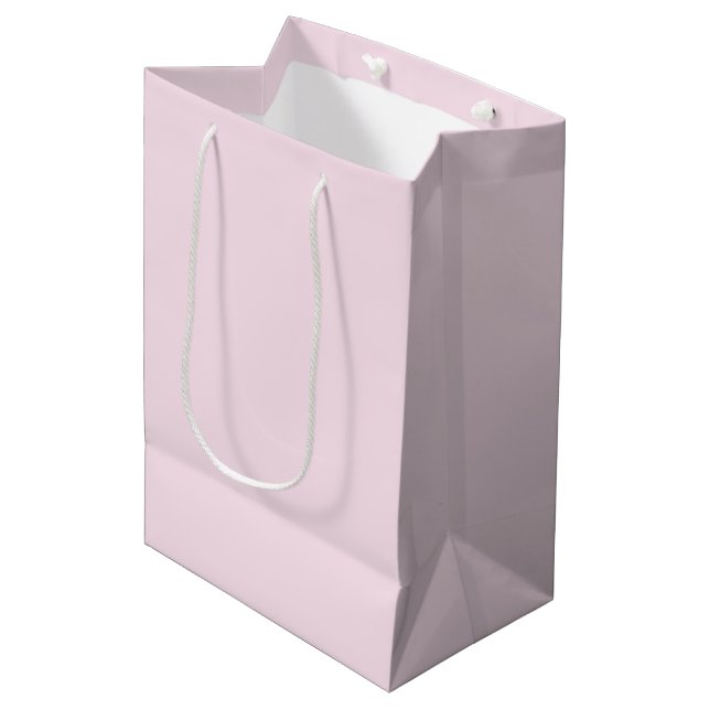 Sweet Mellow Pink Gift Bag (Front Angled)