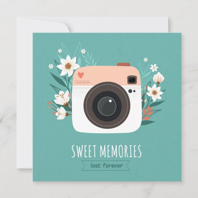 Sweet Memories Last Forever Announcement (Front)