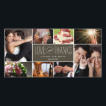 Sweet Memories Wedding Thank You Photo Cards<br><div class="desc">Share your wedding photos as you send your thank you note with these modern and elegant photo cards that your friends and family will surely adore! Also available in other colours. You can also change the colour yourself by clicking the "Customise It" button >> "Edit" >> "Background Colour", and then...</div>