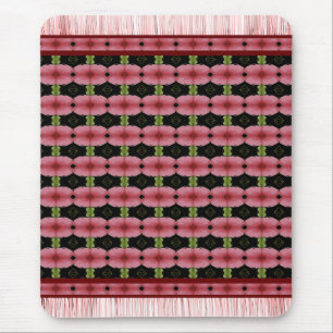 Sweet Mini Mouse Rug In Burgundy Mat
