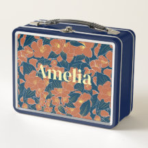 Sweet Mock Oranges Metal Lunchbox