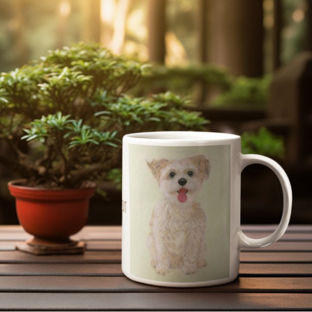 Sweet Morkie Dog Classic Mug (Creator Uploaded)