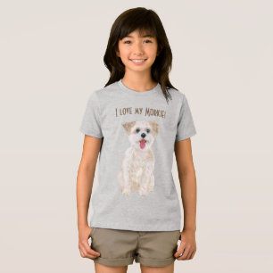 Sweet Morkie Girl's Tri-Blend T-Shirt Shirt