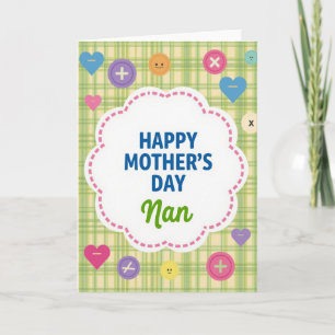 Sweet Mothers Day Applique Card