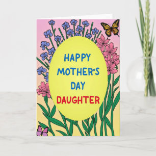 Sweet Mothers Day Art Design Card