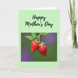 Sweet Mothers Day Berry Card