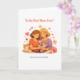 Sweet Mother's Day Card – To the Best Mum Ever