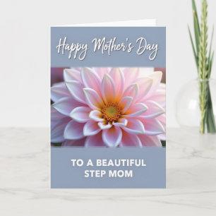 Sweet Mothers Day Dahlia Image Card