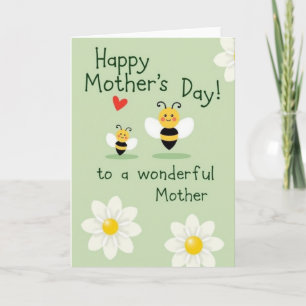 Sweet Mothers Day Insects Card