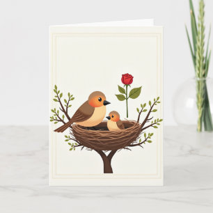 Sweet Mothers Day Nest Card