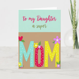 Sweet Mothers Day Paper Card