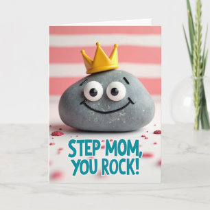 Sweet Mothers Day Pebble Art Card