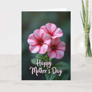 Sweet Mothers Day Pink Bloom Card