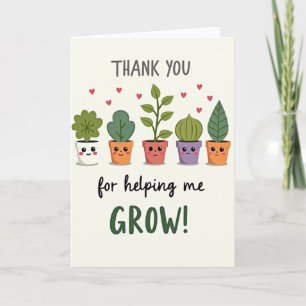 Sweet Mothers Day Plant Card