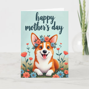 Sweet Mothers Day Puppy Love Card