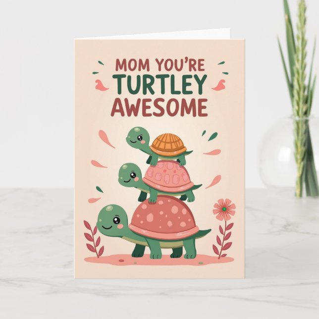Sweet Mothers Day Shells Card (Front)