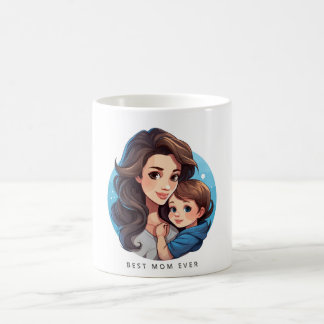Sweet Mum and Girl Mother's Day Mug