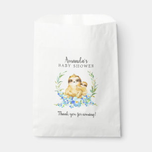 Sweet Mum & Baby Sloth Shower Favour Bags