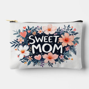 Sweet Mum Floral Makeup Bag Personalised Mother’s