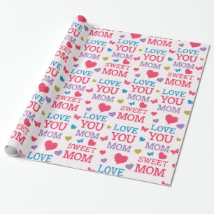 Sweet Mum Wrapping Paper