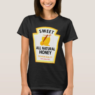 Sweet Natural Honey Funny Condiment Costume Party T-Shirt