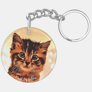 Sweet Nessy Kitty Acrylic Keychain (2-sided)