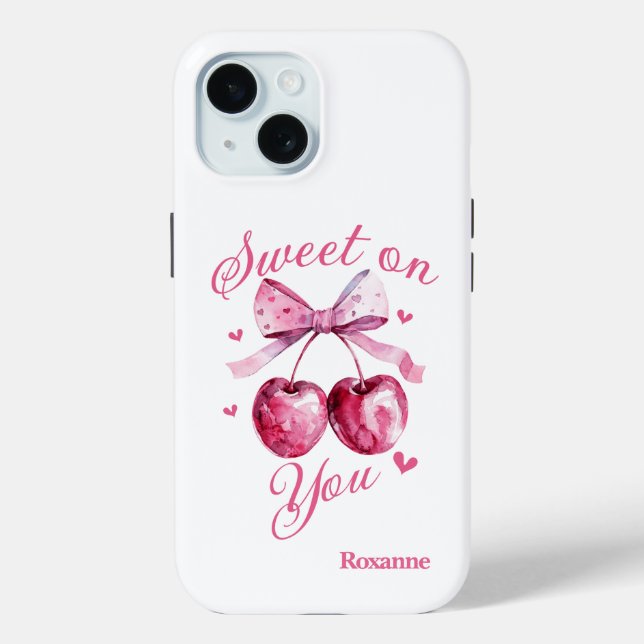 Sweet o You Customisable Valentine’s Day  Case-Mate iPhone Case (Back)