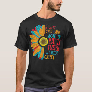 Sweet Old Lady Retro Vintage Grandma Birthday T-Shirt