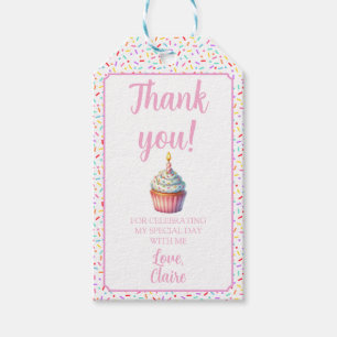 Sweet One Birthday Favour Tag