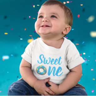 Sweet One Donut 1st Birthday Baby T-Shirt