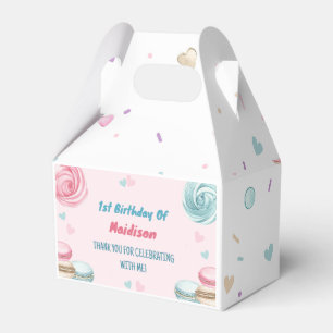 Sweet One Donut Cute Colorful Favour Box